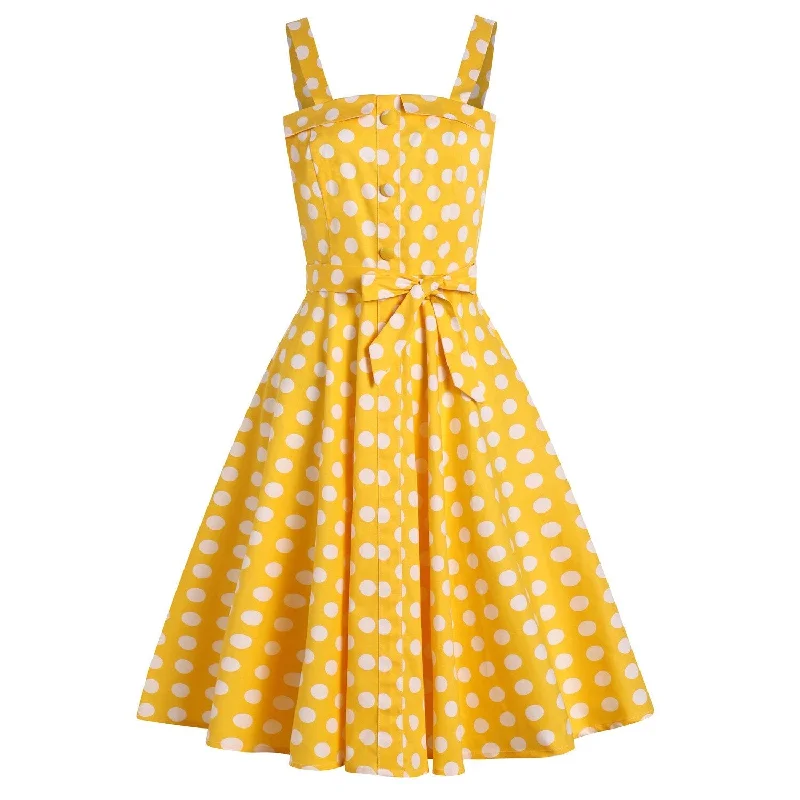 Midi dresses with side slits for a sexy and elegant appearance BerriesJam - Cotton Spaghetti Straps Midi Tunic Sleeveless Swing Sundress Midi dresses with side slits for a sexy and elegant appearance BerriesJam - Cotton Spaghetti Straps Midi Tunic Sleeveless Swing Sundress