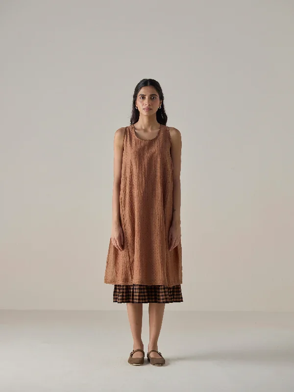 Midi dresses with empire waists for a flattering maternity option Toffee Tent Dress Midi dresses with empire waists for a flattering maternity option Toffee Tent Dress
