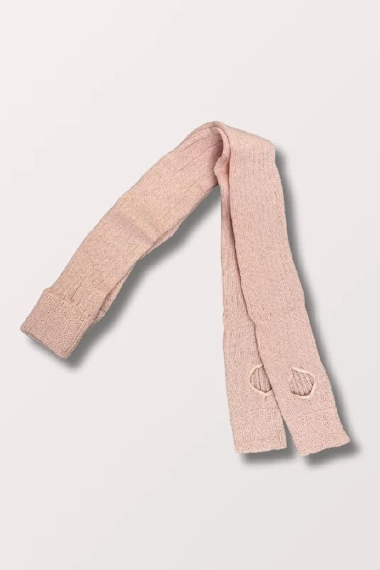 Floral - Printed Leg Warmers for Spring 36 Inch Stirrup Leg Warmers - Theatrical Pink Floral - Printed Leg Warmers for Spring 36 Inch Stirrup Leg Warmers - Theatrical Pink
