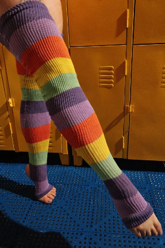  Fair Isle - Patterned Leg Warmers for a Festive Look​ Rolling Leg Warmers - Dorothy