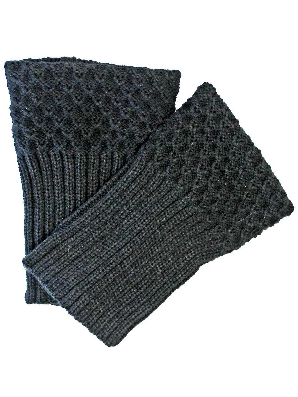 Ankle - Length Leg Warmers for a Subtle Look Waffle Knit Boot Topper Cuff Leg Warmers Ankle - Length Leg Warmers for a Subtle Look Waffle Knit Boot Topper Cuff Leg Warmers